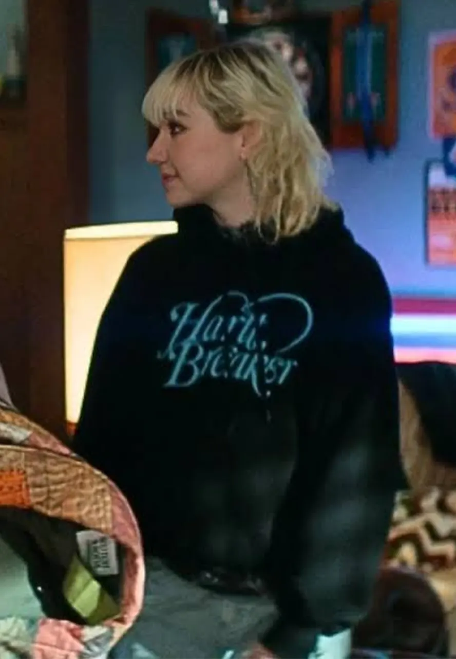 Off Campus S01 Julia Sarah Stone Black Hoodie julia sarah stone black hoodie