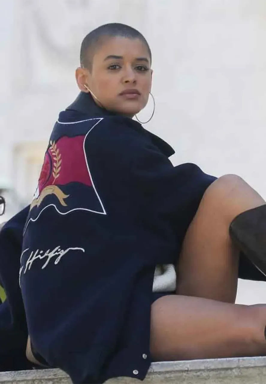 Gossip Girl Jordan Alexander Oversize Jacket julien calloway gossip girl 2021 oversize blue bomber jacket