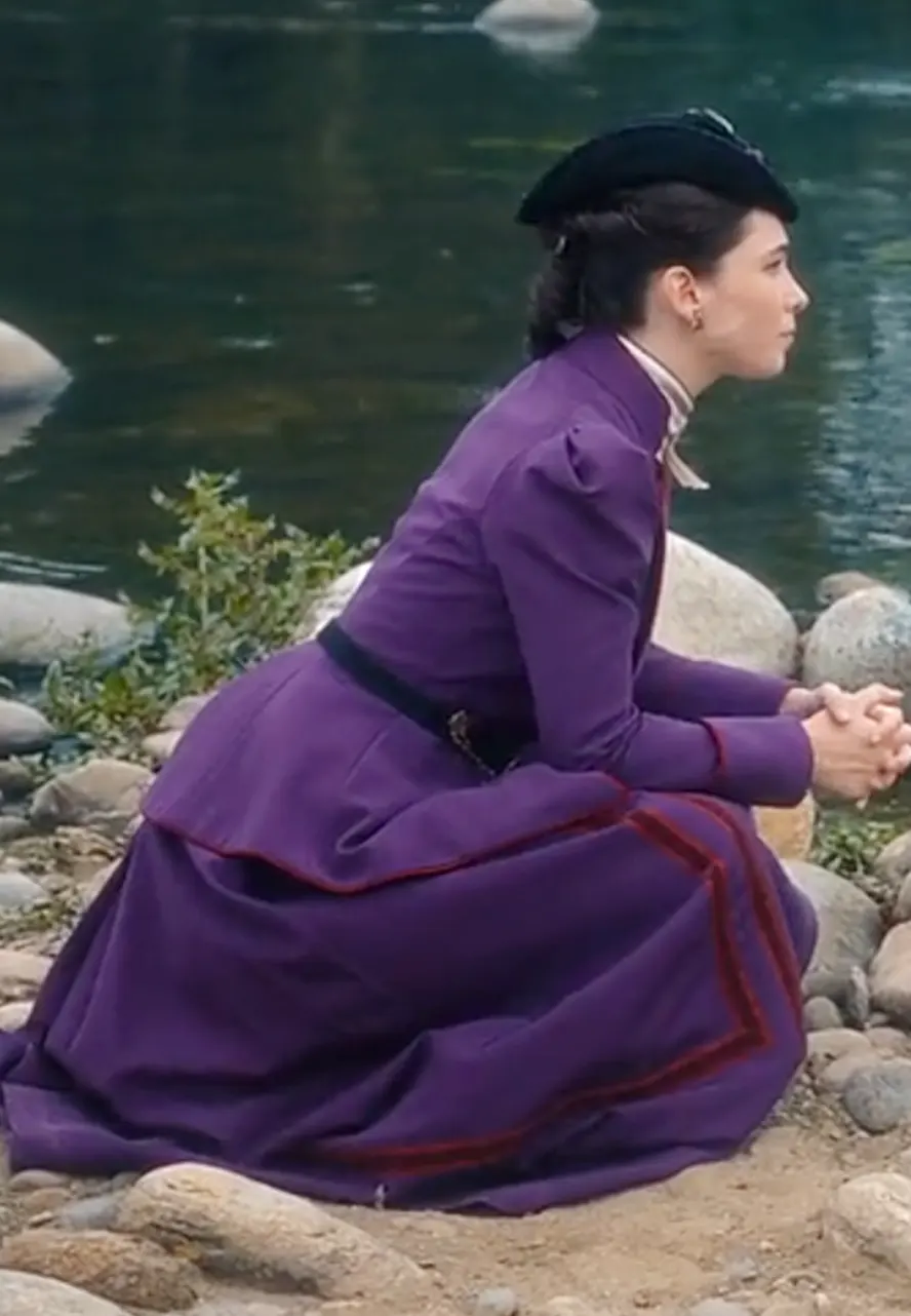The Law According to Lidia Poët S01 Matilda De Angelis Purple Coat lidia poet coat
