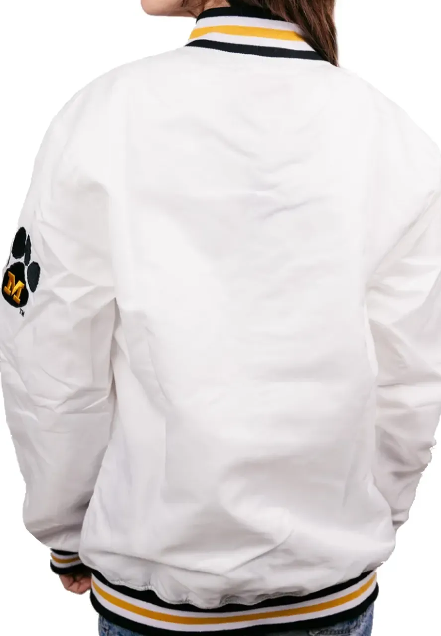 Missouri Tigers Mizzou Paw Print Jacket missouri mizzou paw print varsity jacket