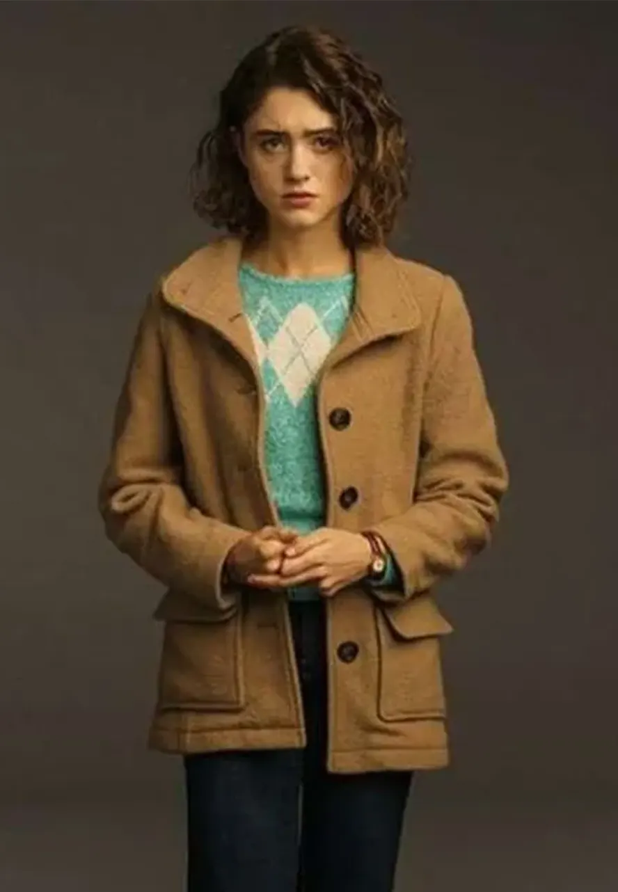 Stranger Things S03 Nancy Wheeler Wool Coat nancy wheeler wool coat