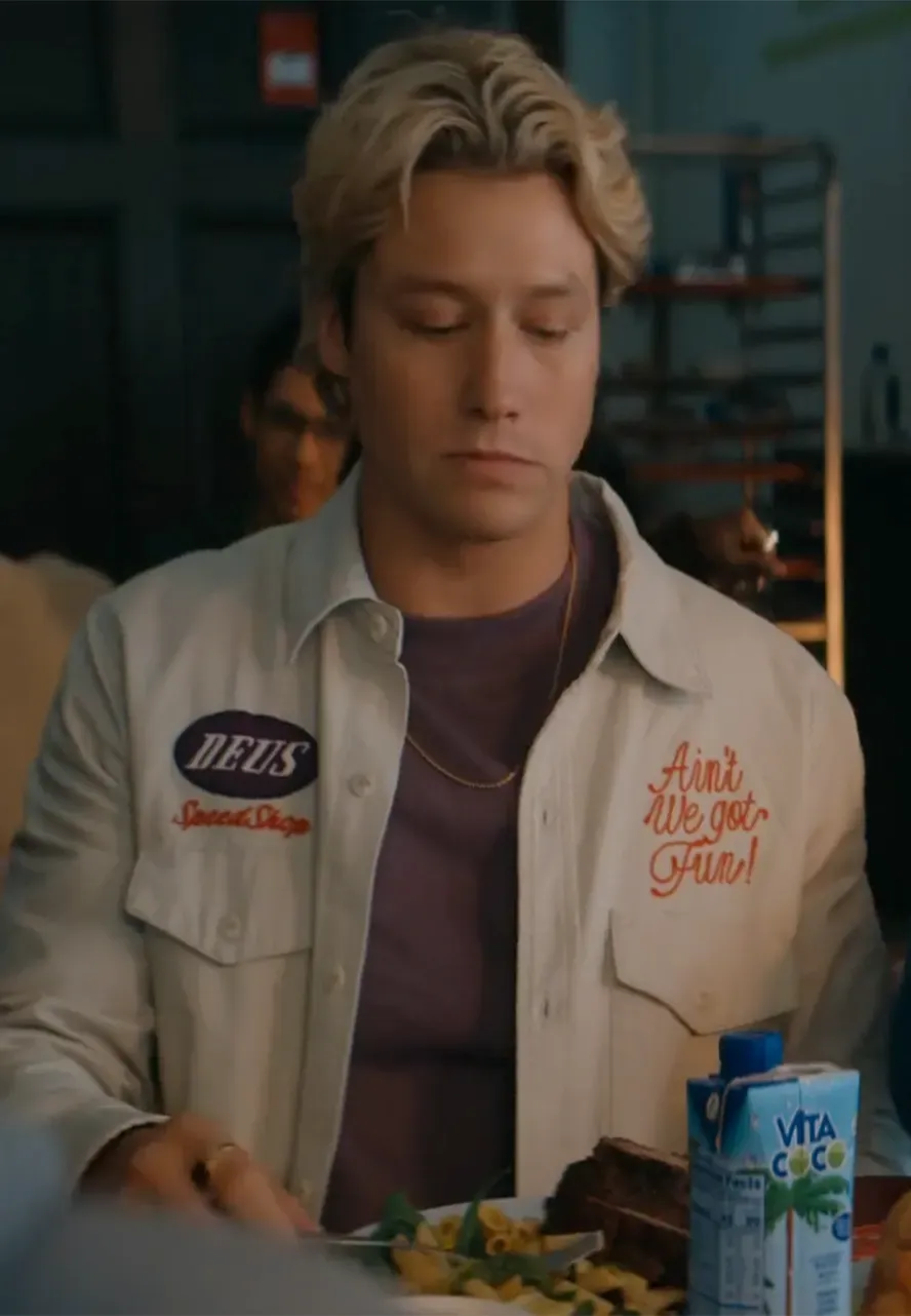 Off Campus S01 Dean Di Laurentis White Jacket off campus dean di laurentis white jacket
