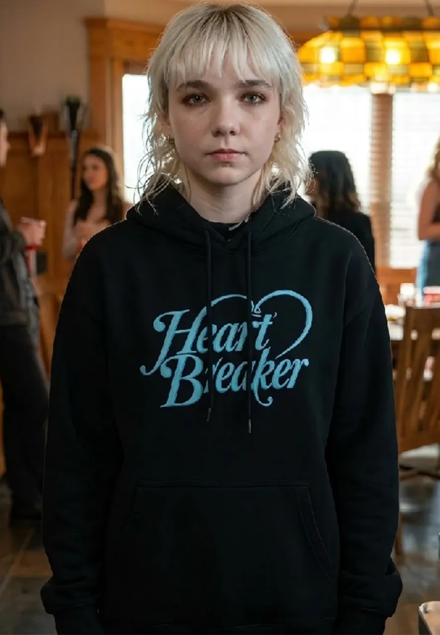 Off Campus S01 Julia Sarah Stone Black Hoodie off campus julia sarah stone black hoodie