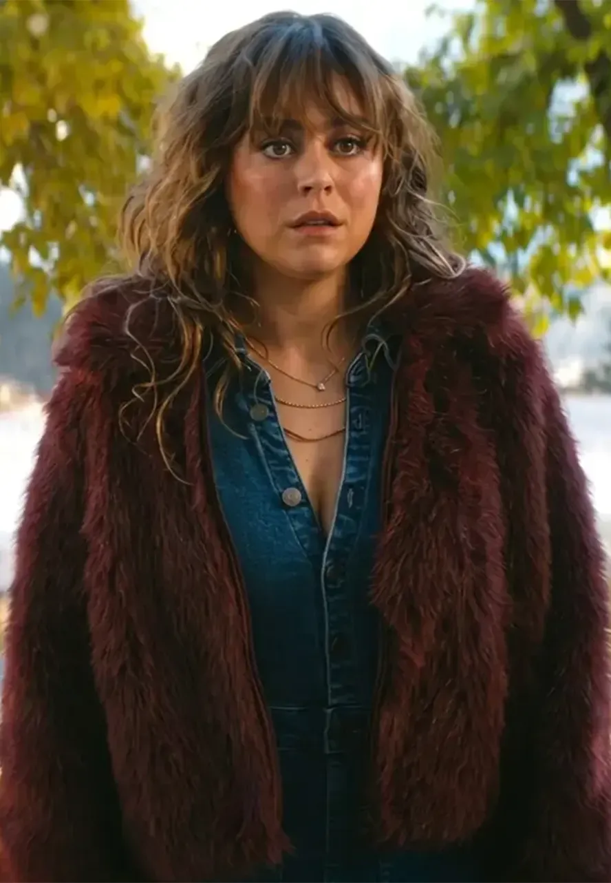 Off Campus S01 Allie Hayes Fur Jacket off campus s01 allie hayes fur jacket