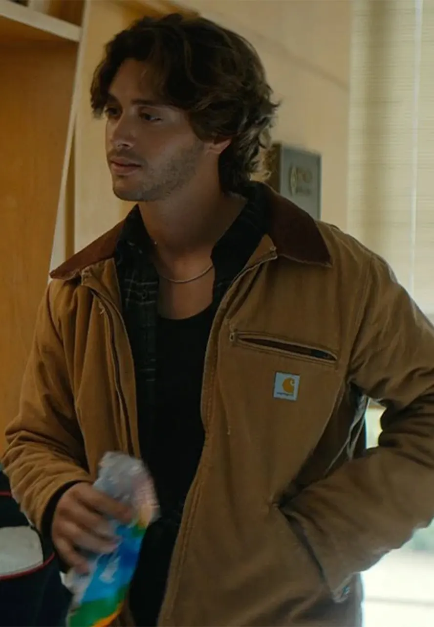 Off Campus S01 Antonio Cipriano Brown Jacket off campus s01 antonio cipriano brown jacket