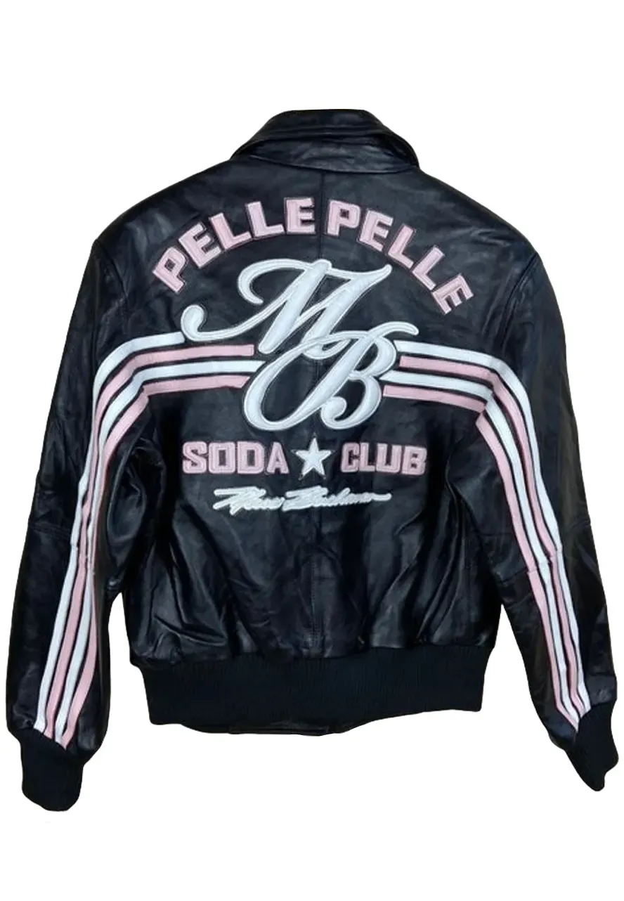 Pelle Pelle 78 Black Soda Club Jacket pelle pelle 78 black soda club jacket