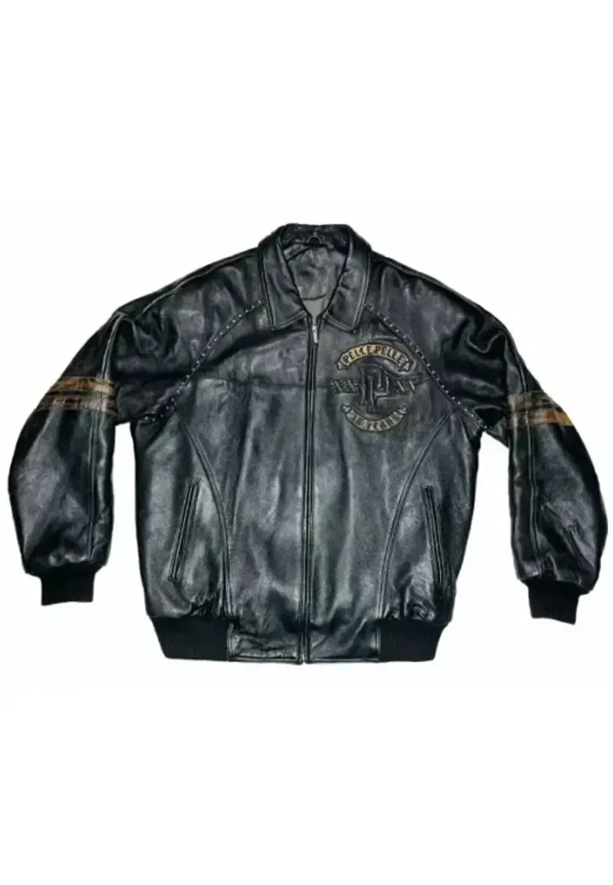 Pelle Pelle Tiger Leather Jacket pelle pelle tiger jacket