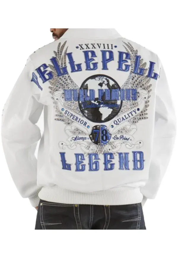 pelle pelle world famous legend white jacket