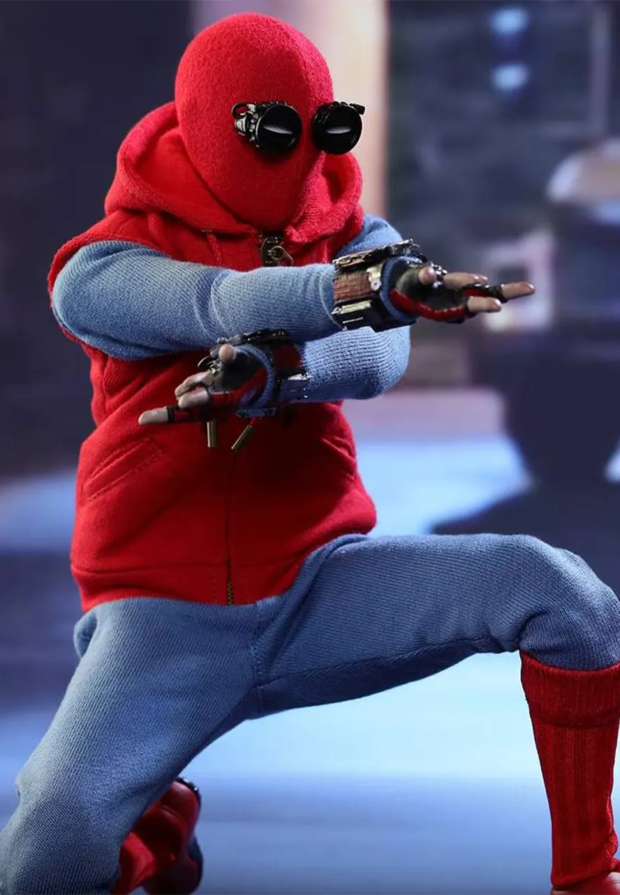 Tom Holland Spiderman Homecoming Red Hoodie peter parker spiderman homecoming hoodie