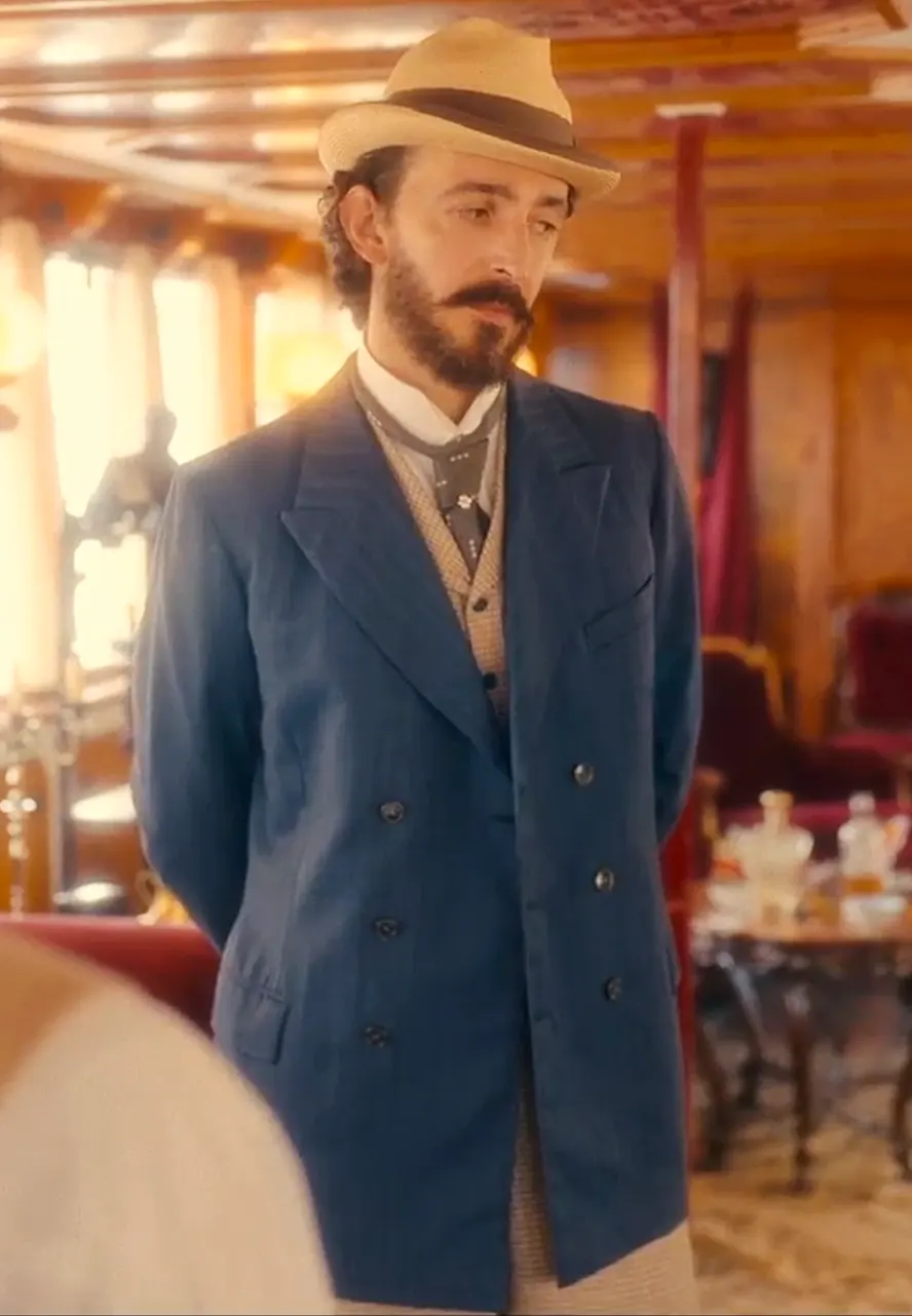 The Law According to Lidia Poët S02 Pier Luigi Pasino Cotton Blazer pier luigi pasino blazer
