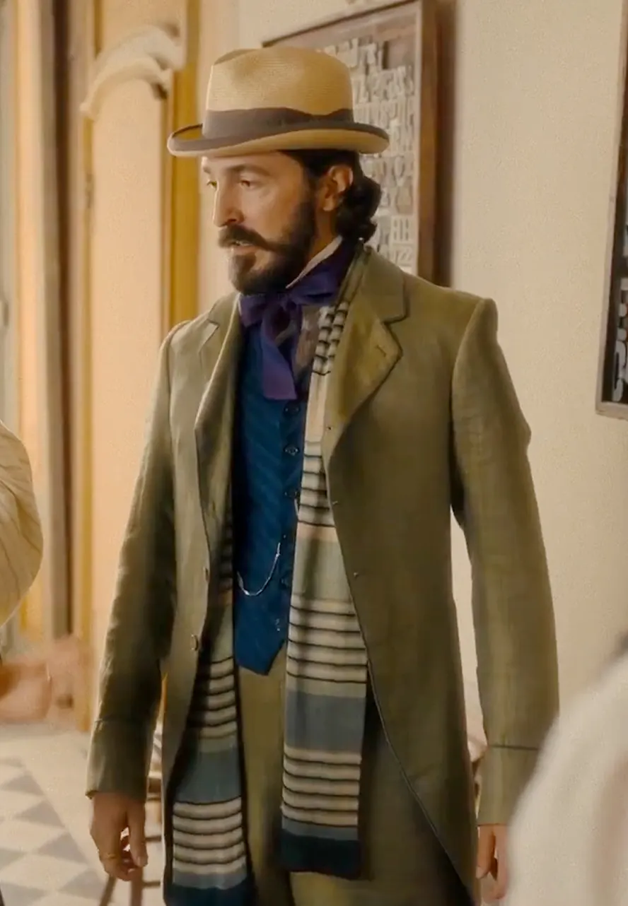 The Law According to Lidia Poët S02 Pier Luigi Pasino Green Coat pier luigi pasino coat