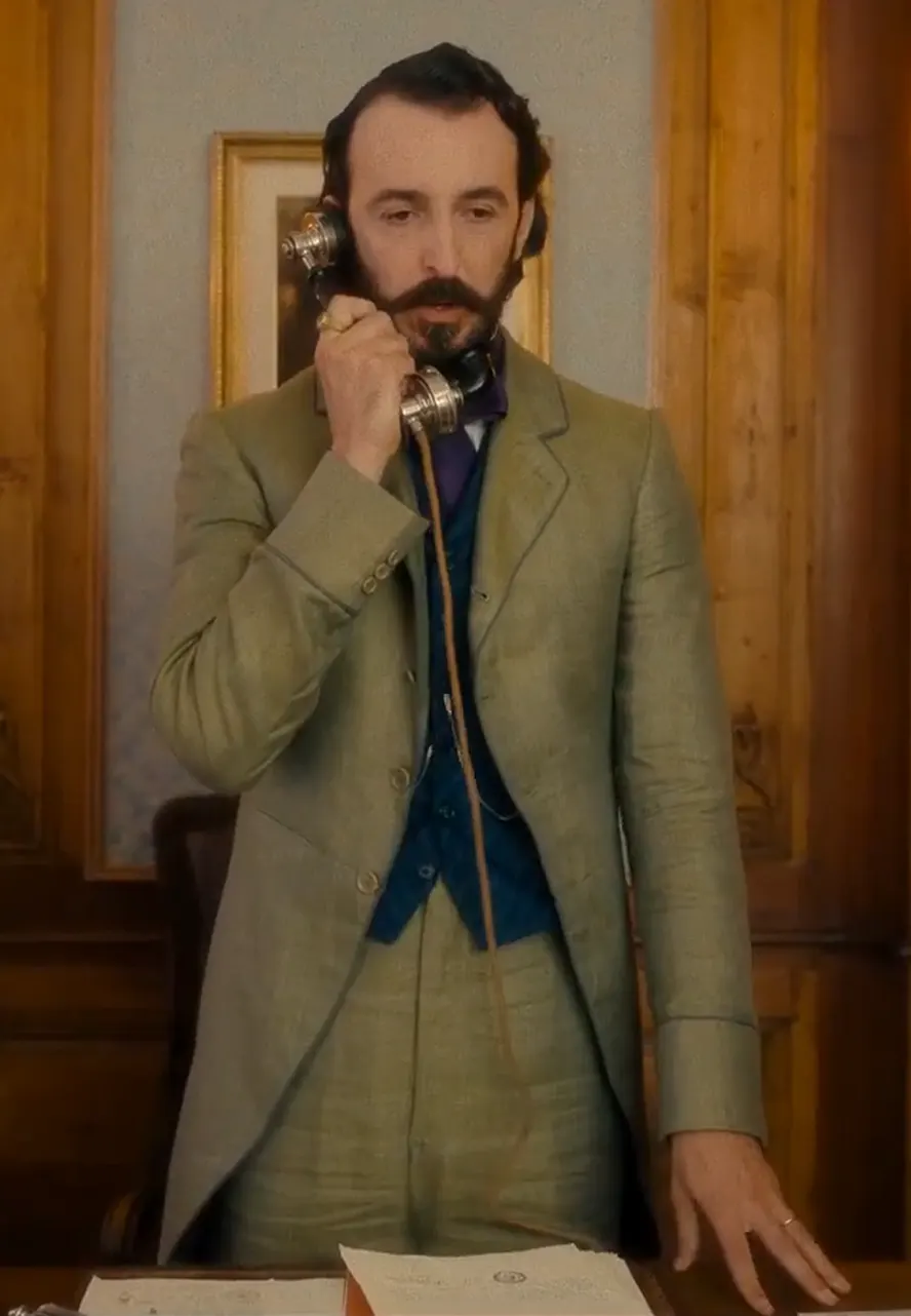The Law According to Lidia Poët S02 Pier Luigi Pasino Green Coat pier luigi pasino green coat