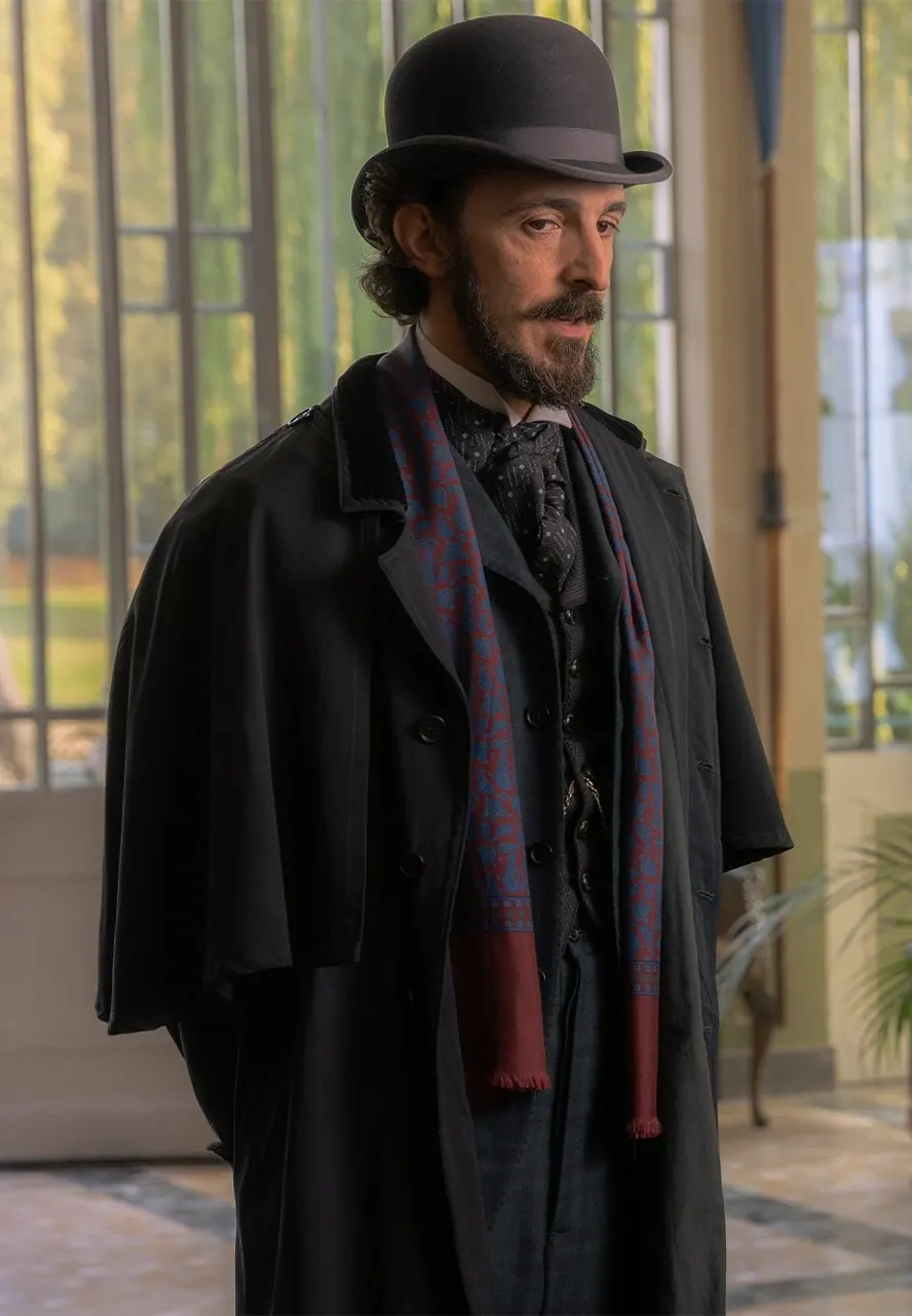 The Law According to Lidia Poët S01 Pier Luigi Pasino Wool Coat pier luigi pasino wool coat