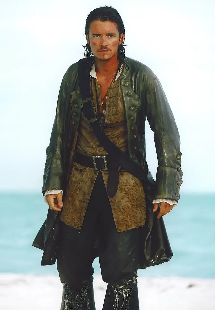 Will Turner Pirates of The Caribbean 5 Trench Coat pirates of the caribbean coat