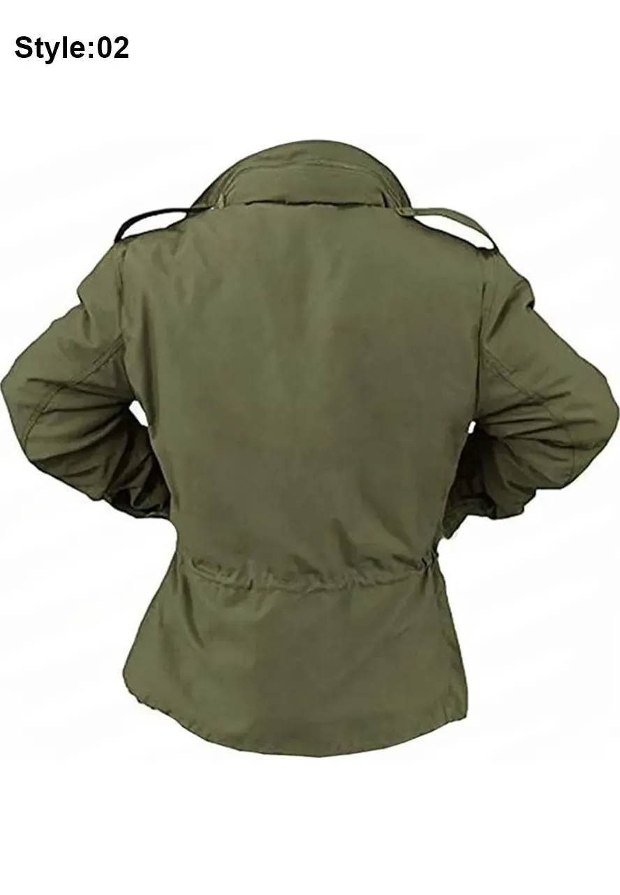 Sylvester Stallone First Blood Green Jacket rambo field jacket