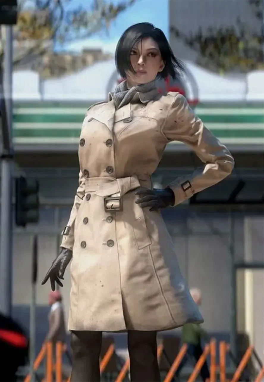 Resident Evil 2 Ada Wong Trench Coat resident evil 2 ada wong trench coat