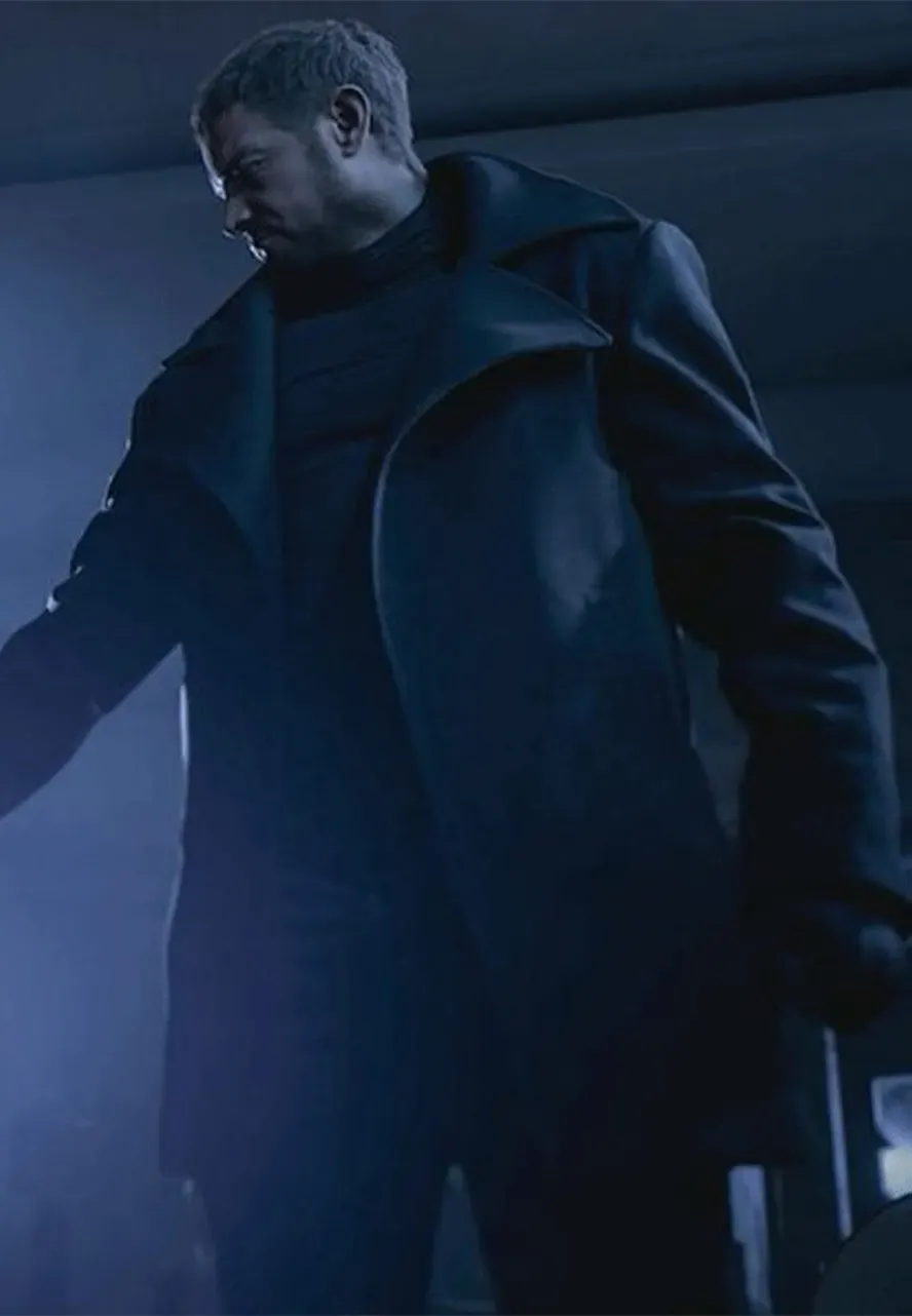 Resident Evil 8 Chris Redfield Black Coat resident evil 8 redfield coat