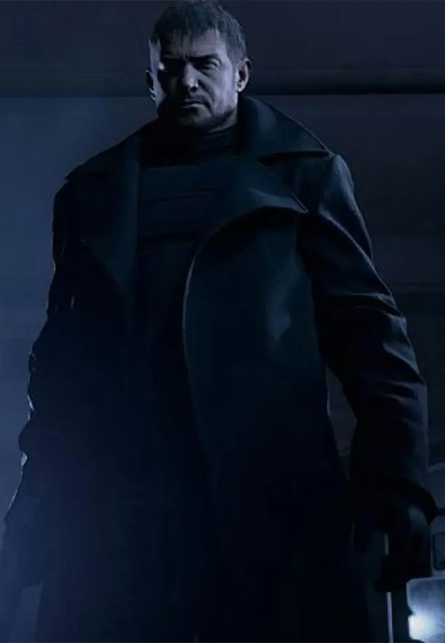 Resident Evil 8 Chris Redfield Black Coat resident evil 8 village chris redfield coat