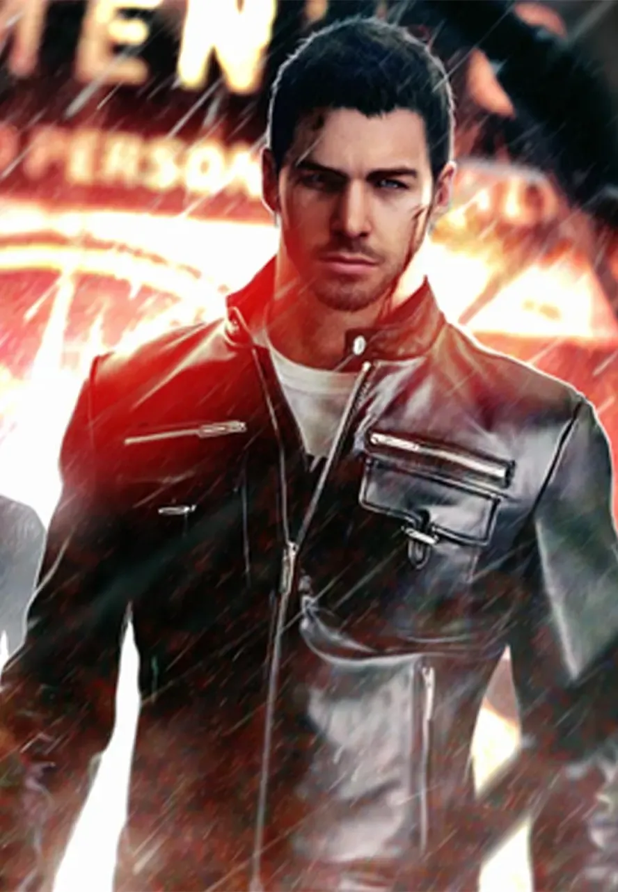 Chris Redfield Resident Evil Biohazard Vendetta Leather Jacket resident evil vendetta chris redfield jacket