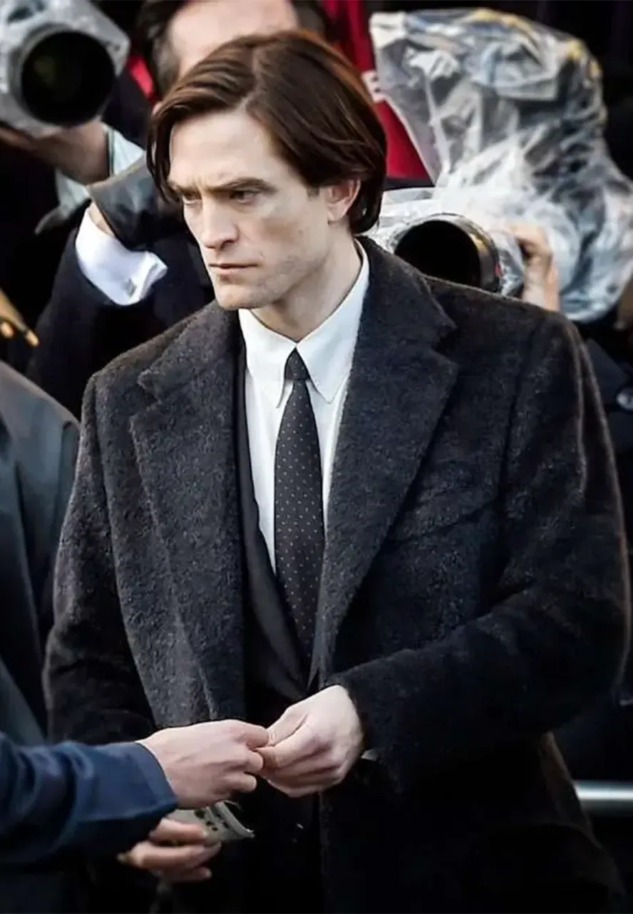 The Batman Bruce Wayne Trench Coat robert pattinson bruce wayne coat