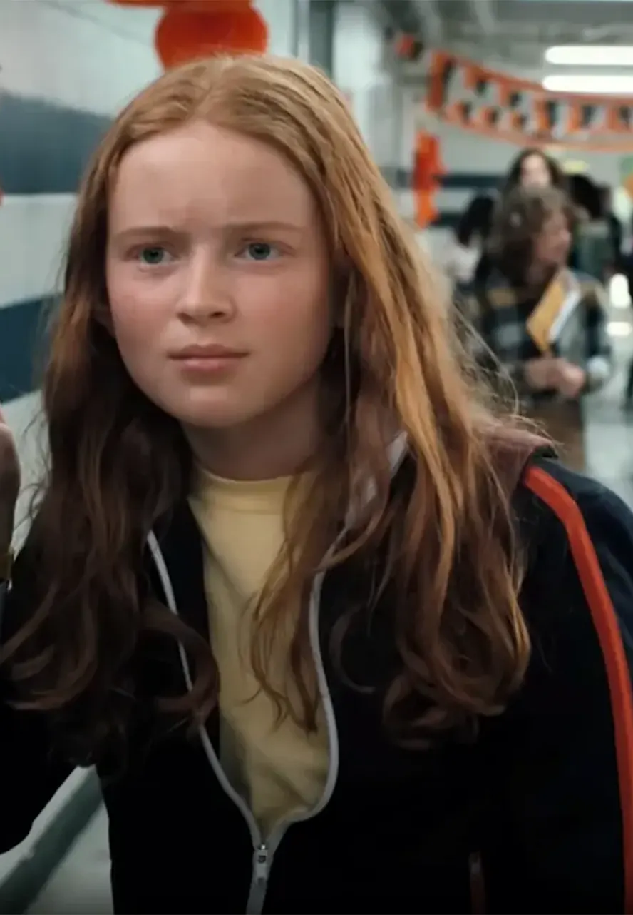 Stranger Things S02 Max Mayfield Black Jacket sadie sink black jacket