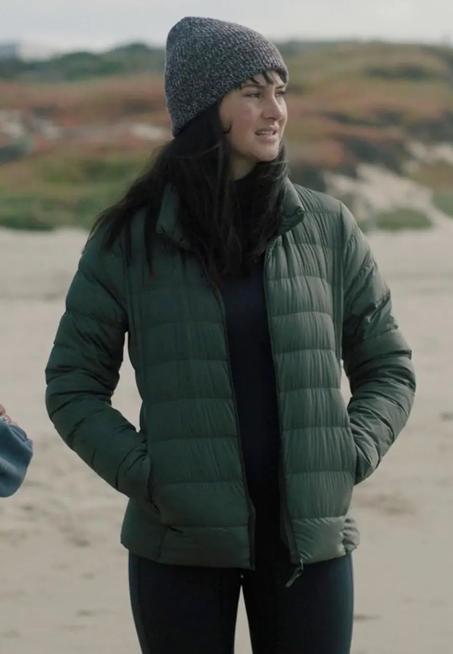 Shailene Woodley Big Little Lies Green Jacket shailene woodley big little lies green jacket