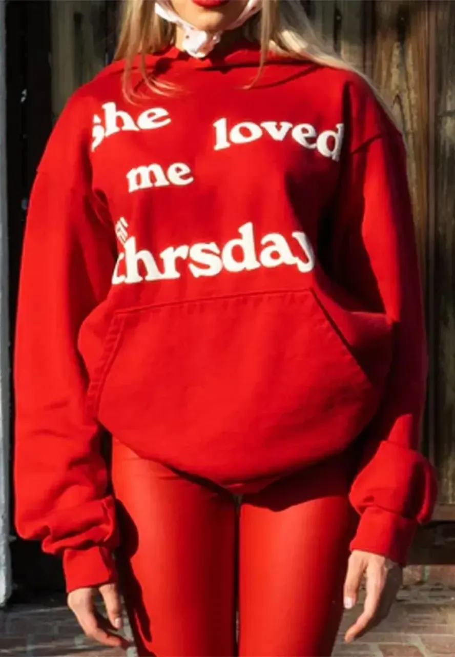 She Loved Me Till Thursday Fleece Hoodie she loved me till thursday fleece hoodie