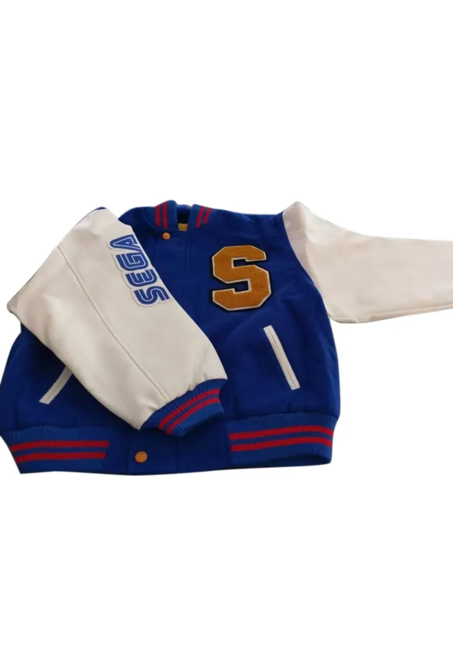 Sonic The Hedgehog Letterman Jacket sonic hedgehog letterman jacket
