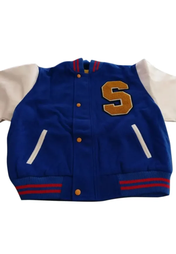 sonic the hedgehog letterman jacket
