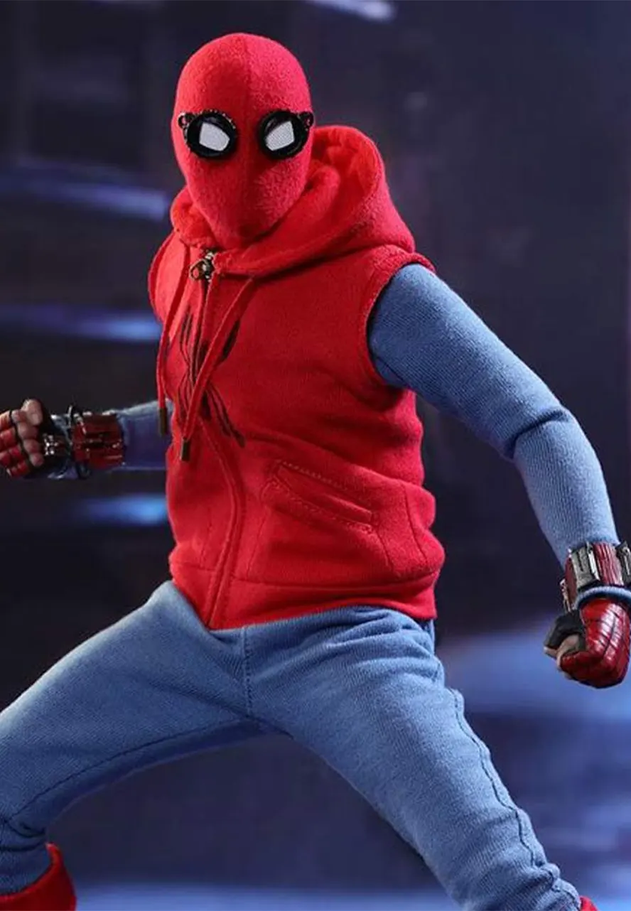 Tom Holland Spiderman Homecoming Red Hoodie spiderman homecoming peter parker hoodie