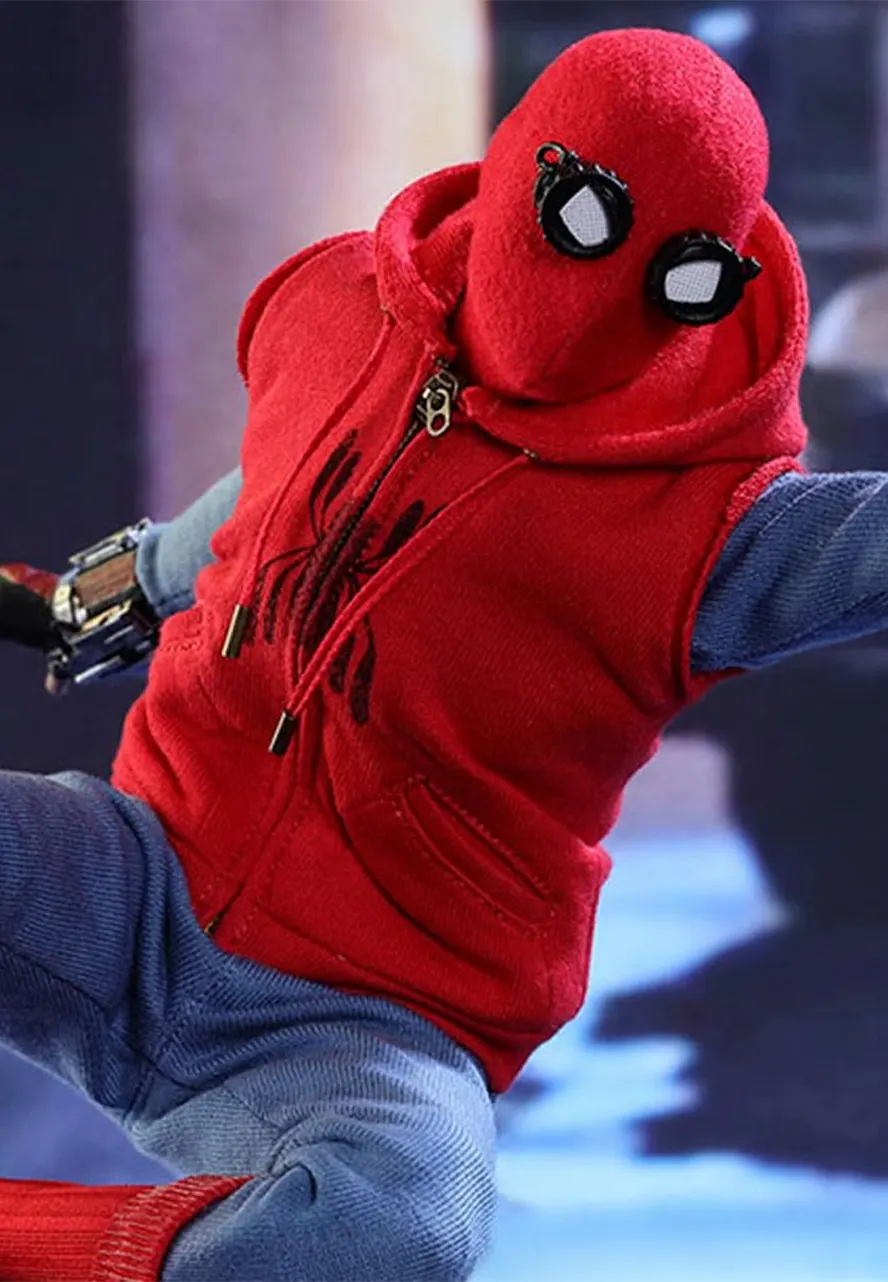 Tom Holland Spiderman Homecoming Red Hoodie spiderman homecoming tom holland hoodie