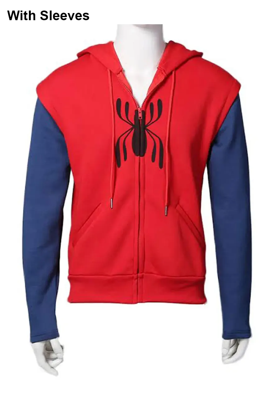 Tom Holland Spiderman Homecoming Red Hoodie spiderman hoodie