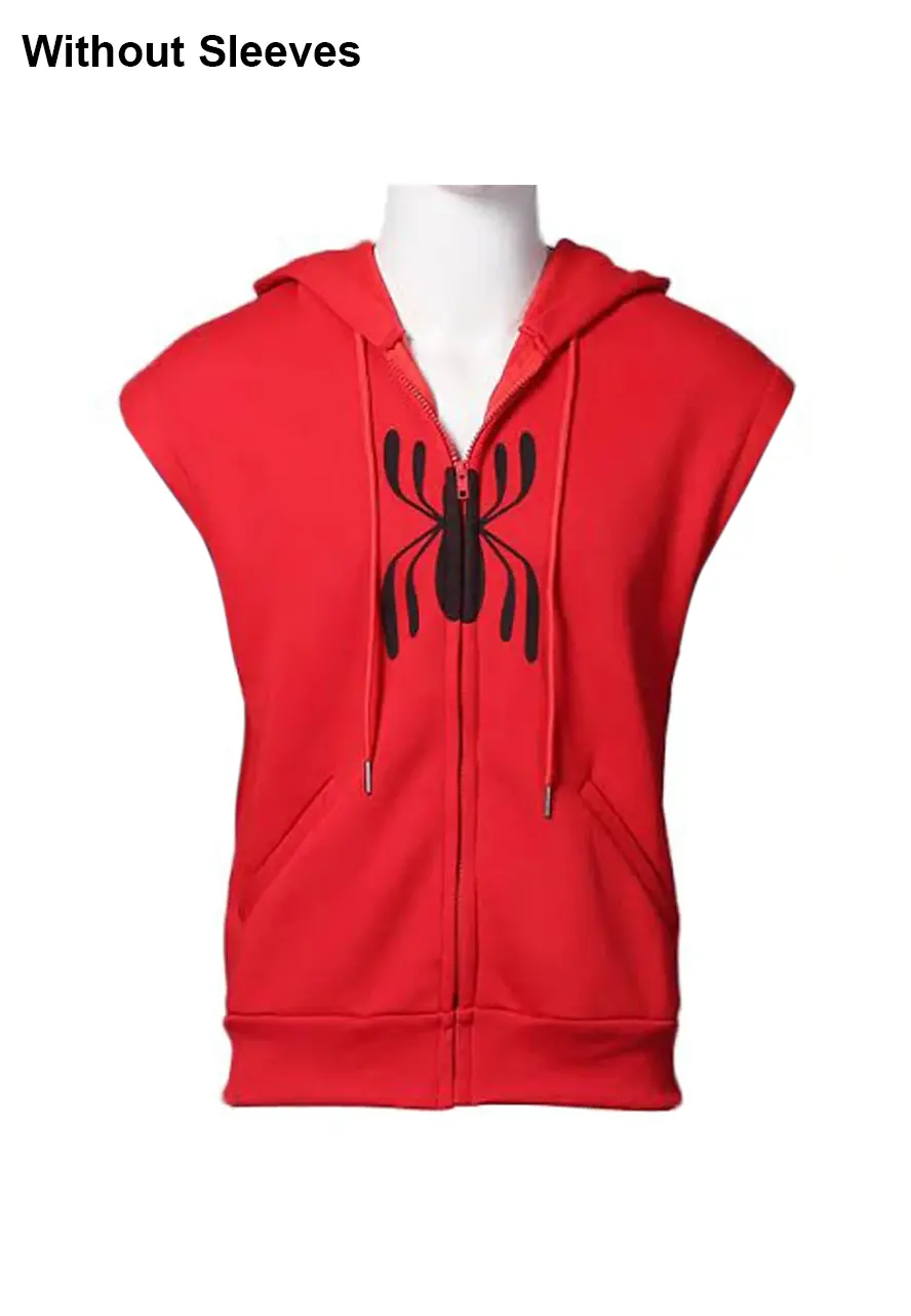 Tom Holland Spiderman Homecoming Red Hoodie spiderman tom holland hoodie