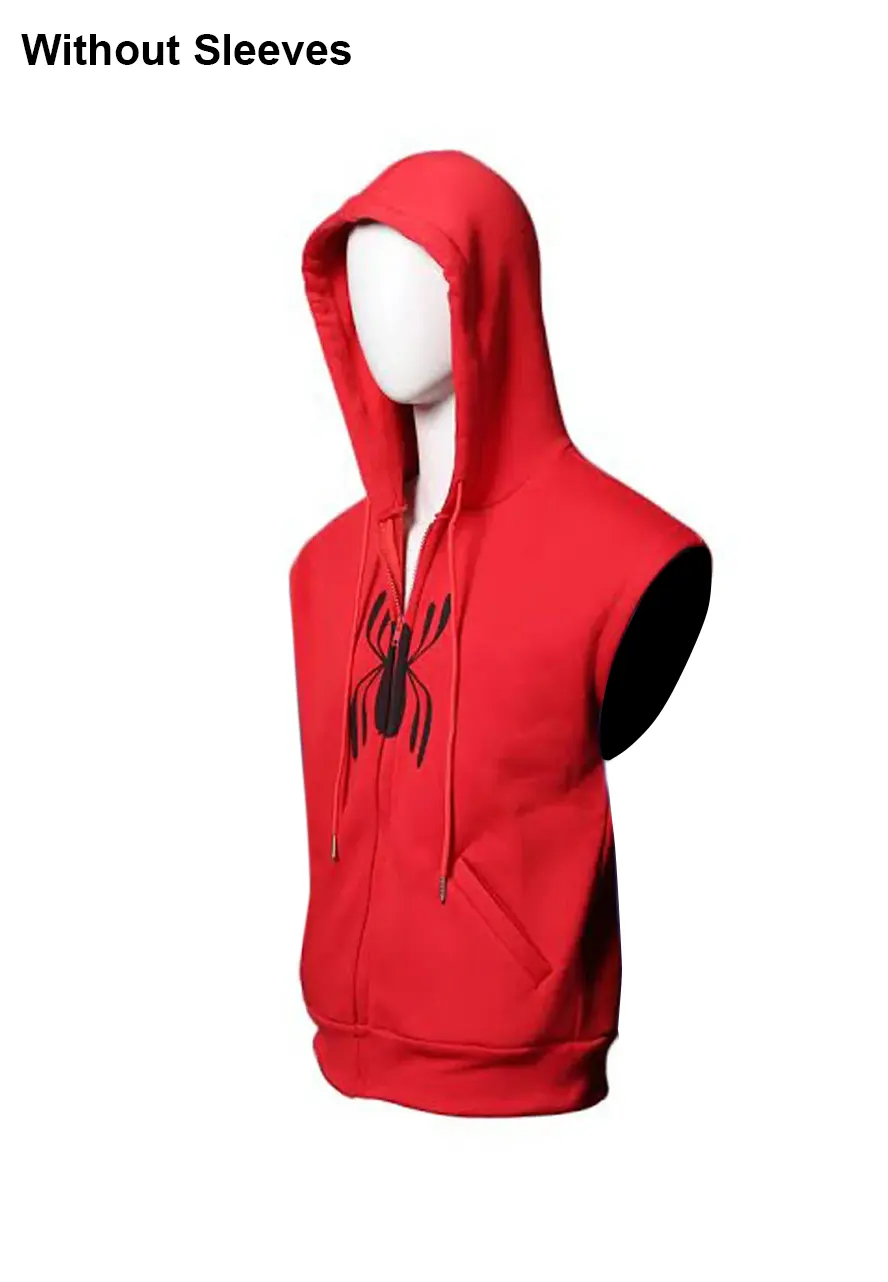 Tom Holland Spiderman Homecoming Red Hoodie spiderman tom holland red hoodie