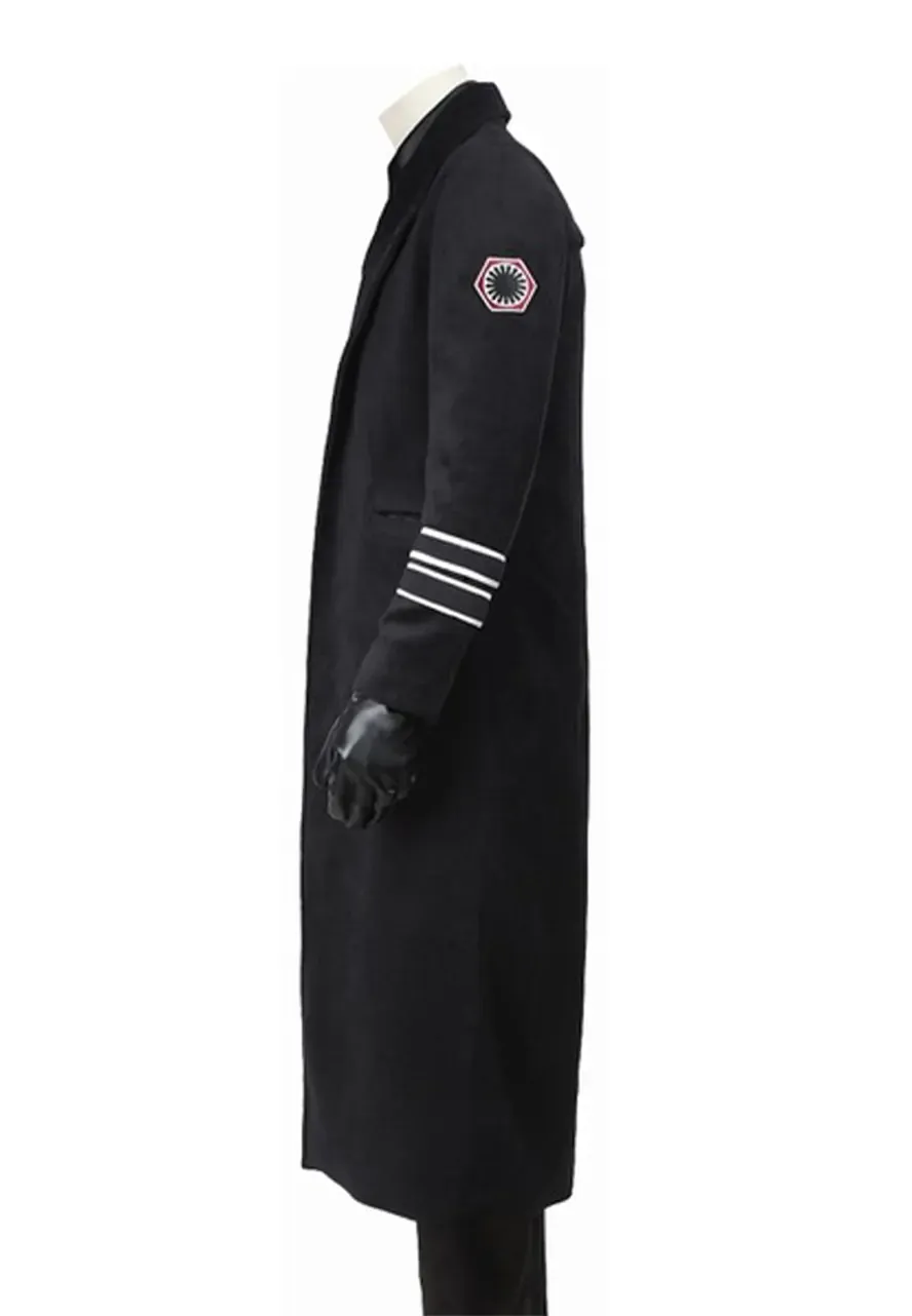 Star Wars Last Jedi General Hux Trench Coat star wars general hux coat