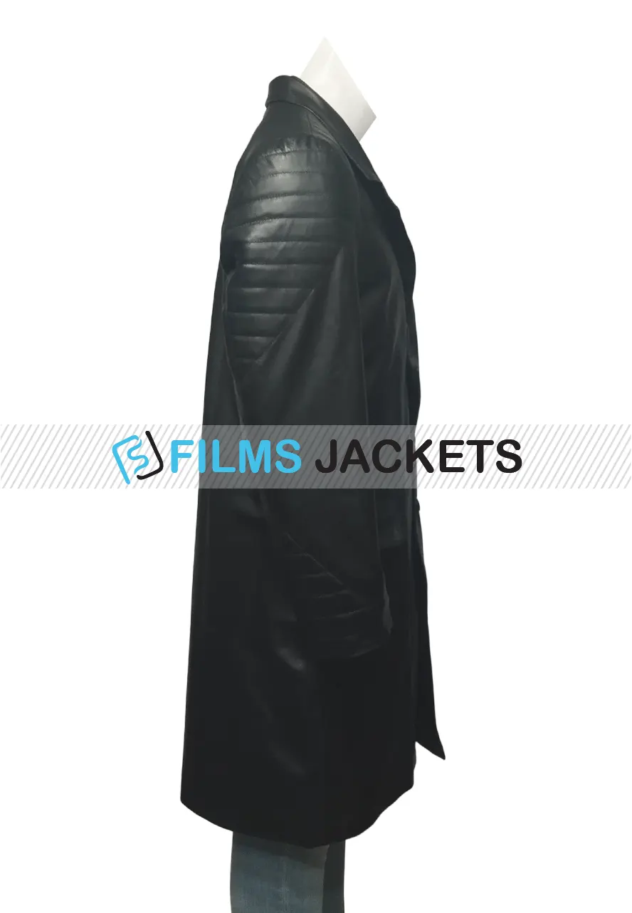 Against The Dark Steven Seagal Leather Coat steven seagal tao black leather coat