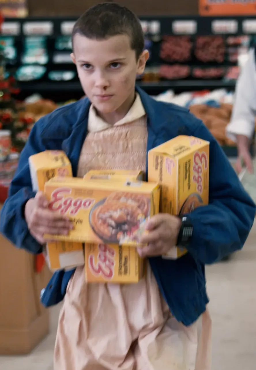 Stranger Things S01 Eleven Blue Jacket stranger things blue jacket