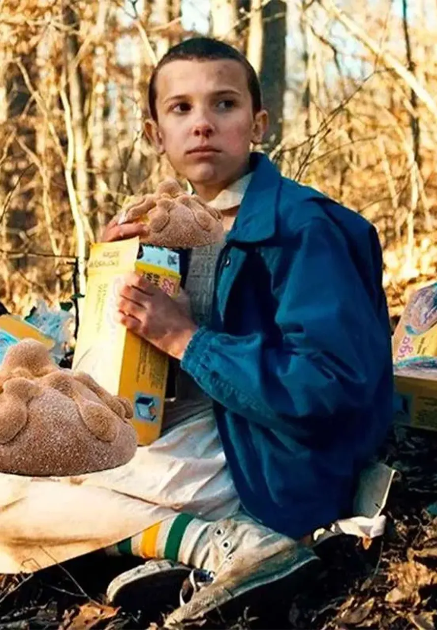 Stranger Things S01 Eleven Blue Jacket stranger things eleven blue jacket