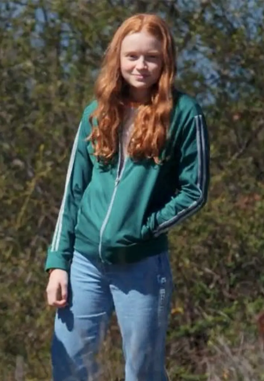 Stranger Things S02 Max Mayfield Green Jacket stranger things green jacket