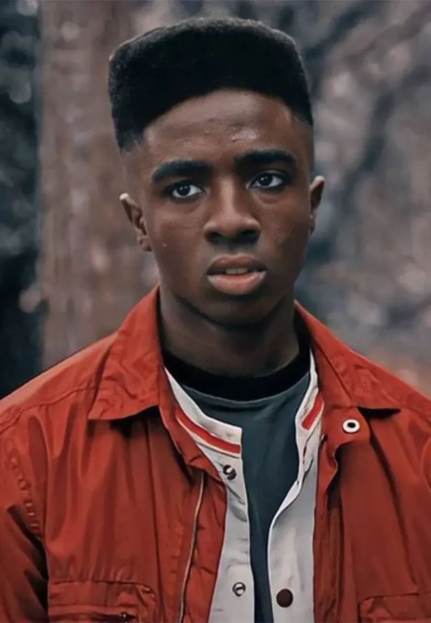 Stranger Things S04 Lucas Sinclair Maroon Jacket stranger things lucas sinclair maroon jacket