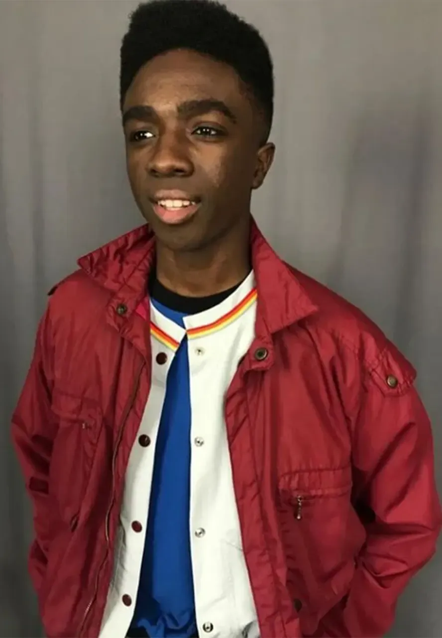 Stranger Things S04 Lucas Sinclair Maroon Jacket stranger things maroon jacket
