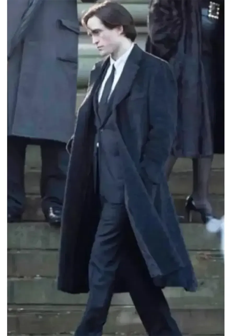 The Batman Bruce Wayne Trench Coat the batman robert pattinson bruce wayne coat