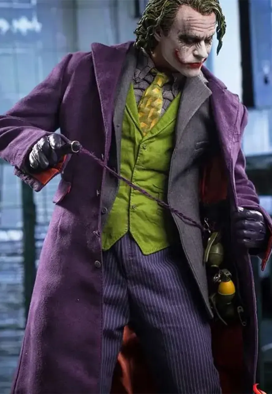 Joker The Dark Knight Heath Ledger Coat the dark knight heath ledger jacket