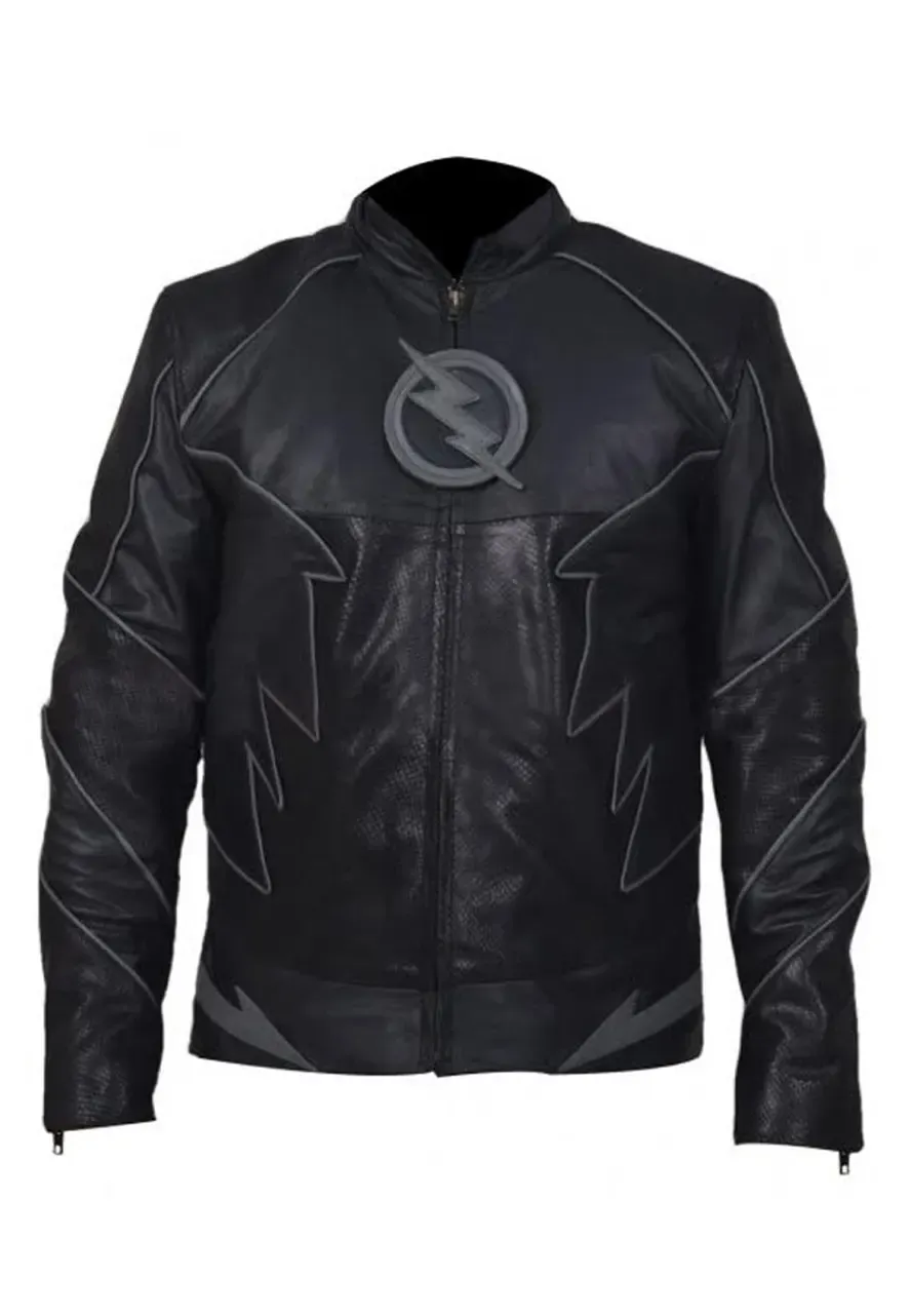 The Flash Zoom Leather Jacket the flash zoom jacket