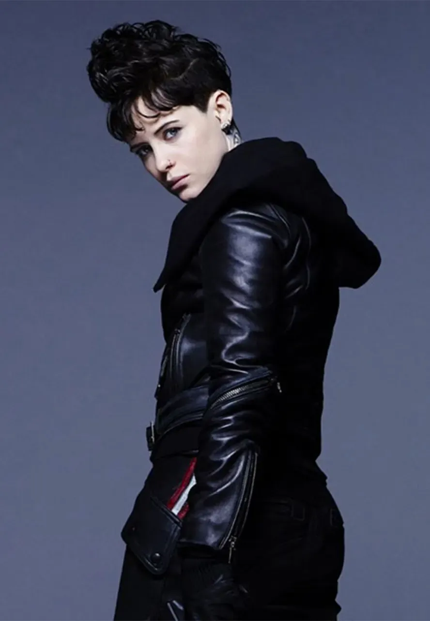 The Girl In The Spider's Web Claire Foy Leather Jacket the girl in the spiders web claire foy leather jacket