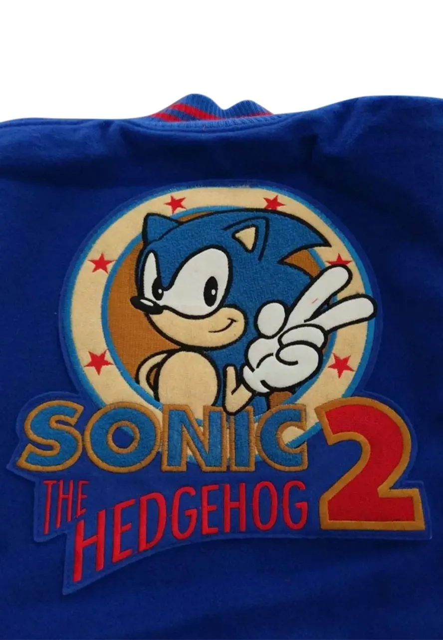 Sonic The Hedgehog Letterman Jacket the hedgehog letterman jacket