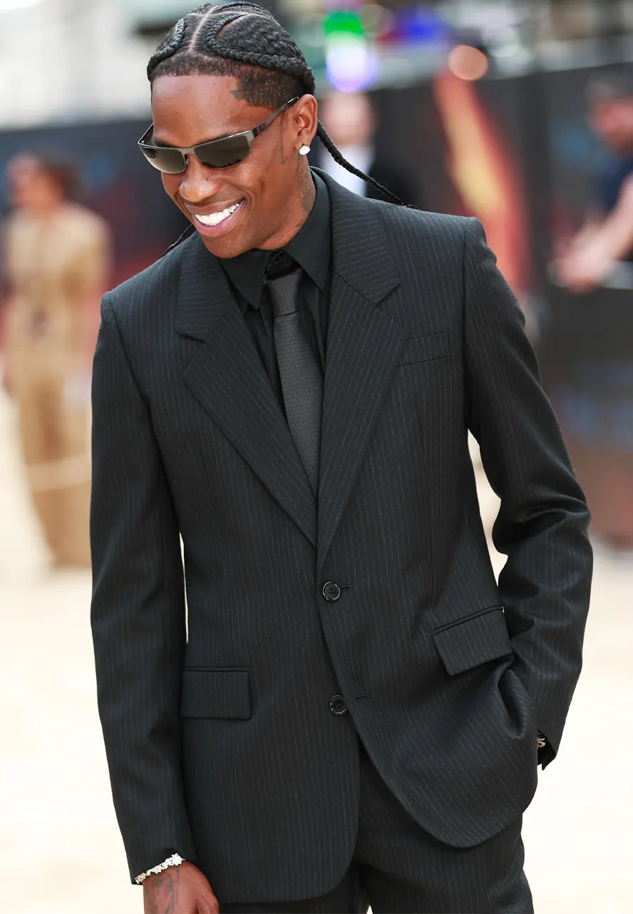 The Odyssey World Premiere Travis Scott Blazer the odyssey travis scott blazer
