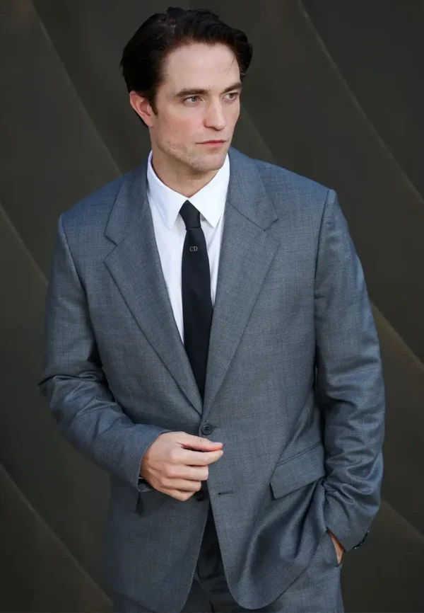 the odyssey world premiere robert pattinson blazer