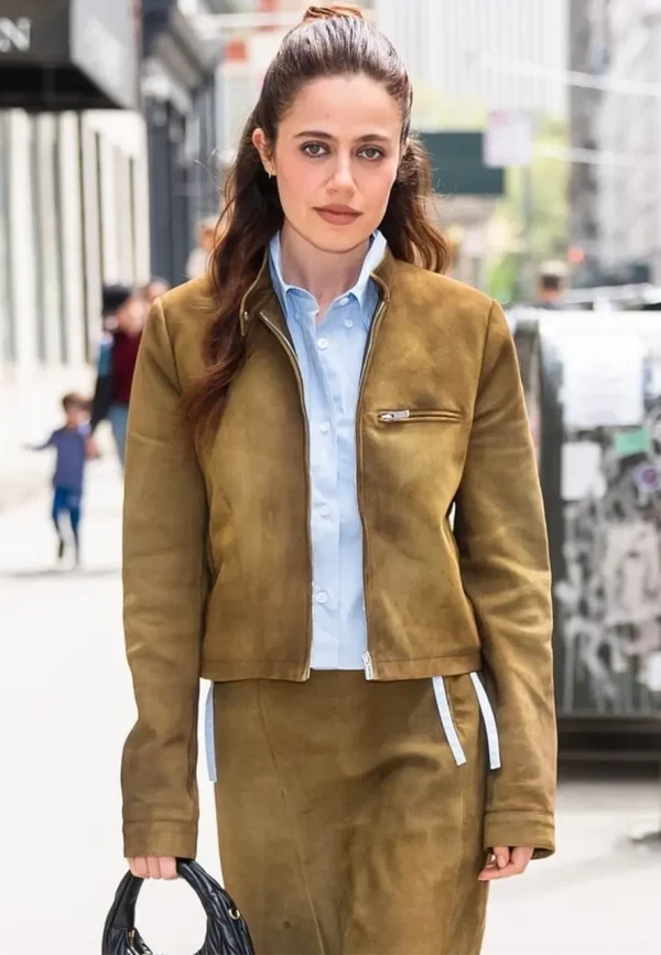 the sheep detectives molly gordon suede jacket