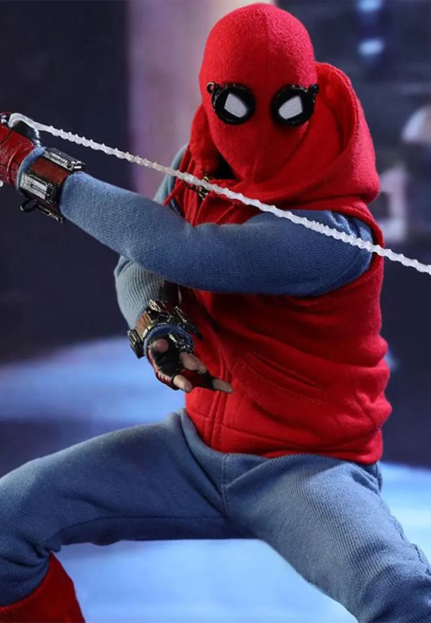Tom Holland Spiderman Homecoming Red Hoodie tom holland spiderman homecoming peter parker hoodie